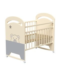 Детская кроватка Birba колесо-качалка Vdk