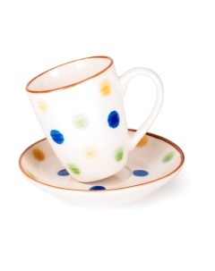 Кружка с блюдцем Fissman 14148