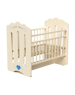 Детская кроватка VDK Little Heart колесо-качалка с маятником Vdk