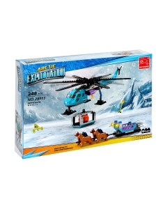 Конструктор Арктика. Вертолет и упряжка 29513 / 9847755 Keyixing