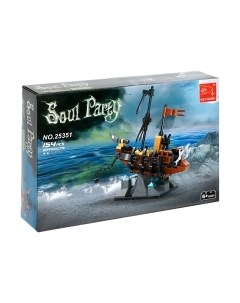 Конструктор Пираты. Фрегат на рифе 25351 / 9847733 Keyixing