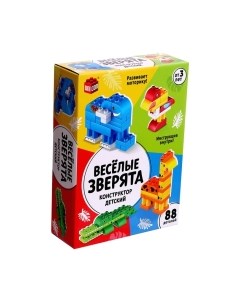 Конструктор Веселые зверята / 9224816 Unicon