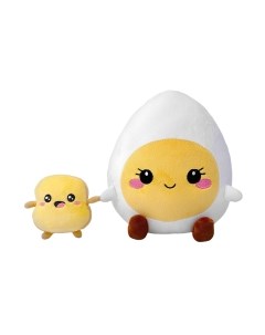 Мягкая игрушка Pomposhki Яичко с хлебушком / 9340513