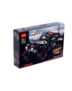 Конструктор инерционный Полицейский джип / 3811 Decool