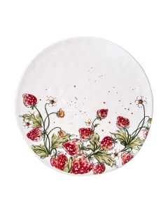 Тарелка столовая обеденная Lefard Strawberry / 368-532
