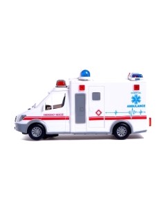 Автомобиль игрушечный Автоград Скорая помощь / 5187453