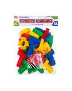 Развивающий игровой набор Zabiaka Болты и гайки / 9270857