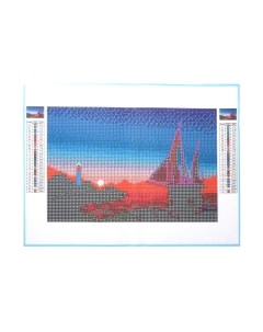 Набор алмазной вышивки Парусник / 7476785 Школа талантов