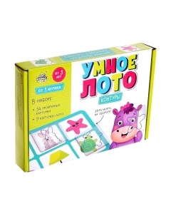 Развивающая игра Умное лото Контуры / 5427728 Лас играс
