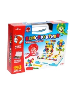 Конструктор Unicon Конструктики с шуруповертом / 4348348