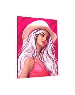 Картина по номерам Кукла в шляпе / 10060282 Школа талантов