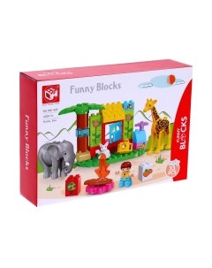 Конструктор Kids Home Toys Чудесный зоопарк / 7120608 Kids home toys