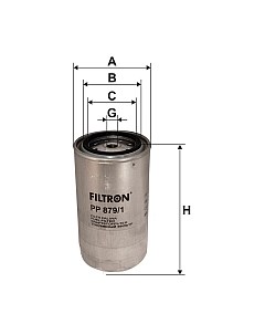 Топливный фильтр Filtron PP879/1