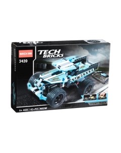 Конструктор инерционный Brick Трюковый джип / 2588809