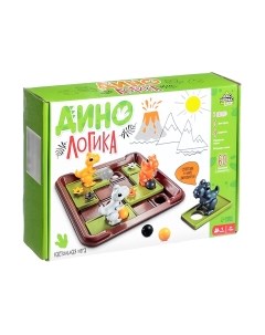 Настольная игра Лас Играс Дино логика / 6914558 Лас играс