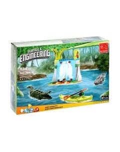 Конструктор Keyixing Джунгли. Водопад с крокодилами 29430 / 9847758