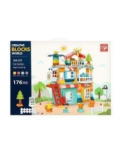 Конструктор Kids Home Toys Загородный домик. 2 варианта сборки 188-A39 / 9655734 Kids home toys