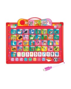 Развивающая игрушка Zabiaka Доска музыкальная. Веселый алфавит / 5491971