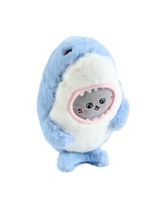 Мягкая игрушка Sima-Land Кот в костюме акулы / 9686347 Sima-land
