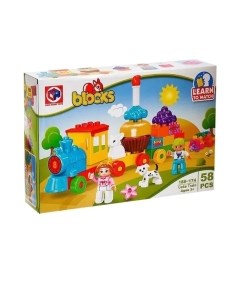 Конструктор Kids Home Toys Сказочный паровоз / 4371510 Kids home toys