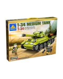 Конструктор Sima-Land Танк Т-34 / 9275078 Sima-land