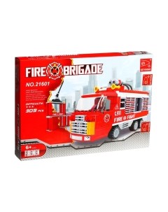 Конструктор Keyixing Пожарная бригада Машина / 460650