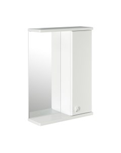 Шкаф с зеркалом для ванной Mixline Норд 55 R 528386