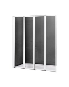 Стеклянная шторка для ванны Cezares RELAX-V-4-90/140-C-Bi