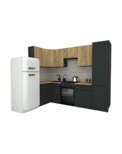 Кухонный гарнитур ВерсоМебель Эко-7 1.2x2.6 левая Версомебель