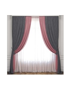 Комплект штор Латур 340x230 с подхватами Pasionaria