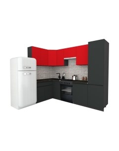 Кухонный гарнитур ВерсоМебель Эко-8 1.4x2.7 левая Версомебель