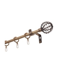 Карниз для штор Лайт Марио 1р гладкий 16мм Lm decor