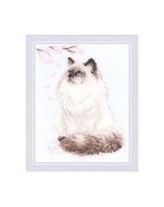 Набор для вышивания Мяу-дзен / 1878 Риолис