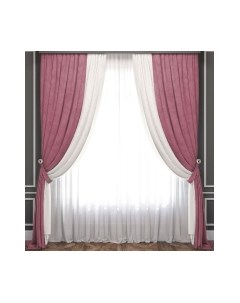 Комплект штор Латур 480x230 с подхватами Pasionaria
