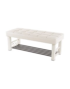 Банкетка AMC Lux 5 кожзам с полкой / 5.1Б120332 Amc