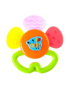 Прорезыватель для зубов Bondibon Baby You. Цветок с пчелкой / ВВ1785