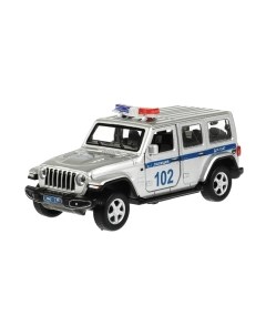 Автомобиль игрушечный Технопарк Jeep Wrangler Sahara Полиция / SAHARA5D-12SLPOL-SR
