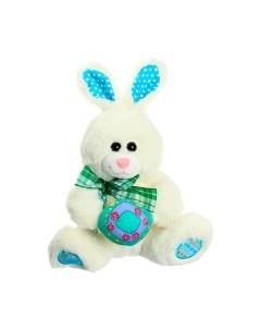 Мягкая игрушка Зайчик с подарком / 7619074 Sima-land