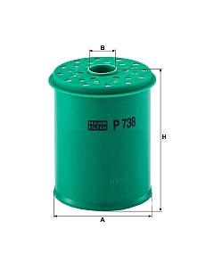 Топливный фильтр Mann-Filter P738X Mann-filter