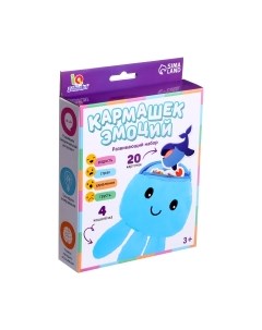 Развивающий игровой набор IQ Кармашек эмоций / 10073461 Zabiaka