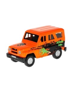 Автомобиль игрушечный Технопарк Уаз Хантер Зомби / HUNTER-12ZOM-OG