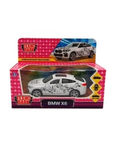 Автомобиль игрушечный Технопарк BMW X6 / X6-12GRL-WH