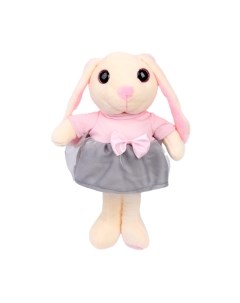 Мягкая игрушка Зайка в платье / 7619142 Sima-land