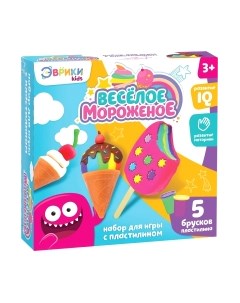 Набор для лепки Эврики Веселое мороженое / 3017109