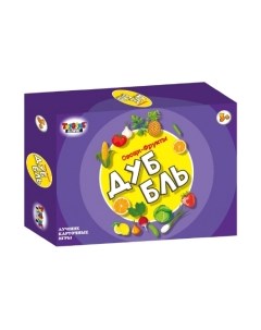 Настольная игра Topgame Дуббль. Овощи, фрукты / 02326