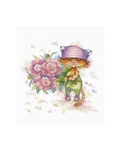 Набор для вышивания Пионовое настроение / М-234М М.п.студия