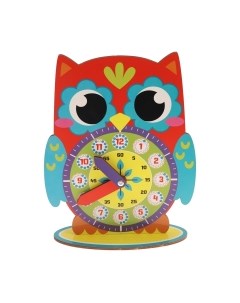 Развивающая игрушка Лесная мастерская Часики Совенок / 4276382