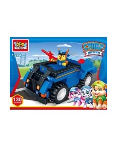Конструктор Город мастеров Супер щенки: полицейская машина / 15004-KY