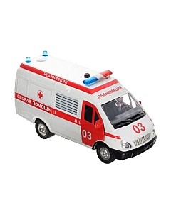 Автомобиль игрушечный Газель. Реанимация / CT-1276-1 Технопарк