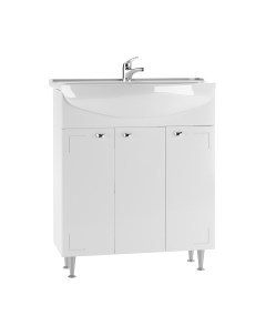 Тумба под умывальник Айсберг Амур 70 Классик без ящика